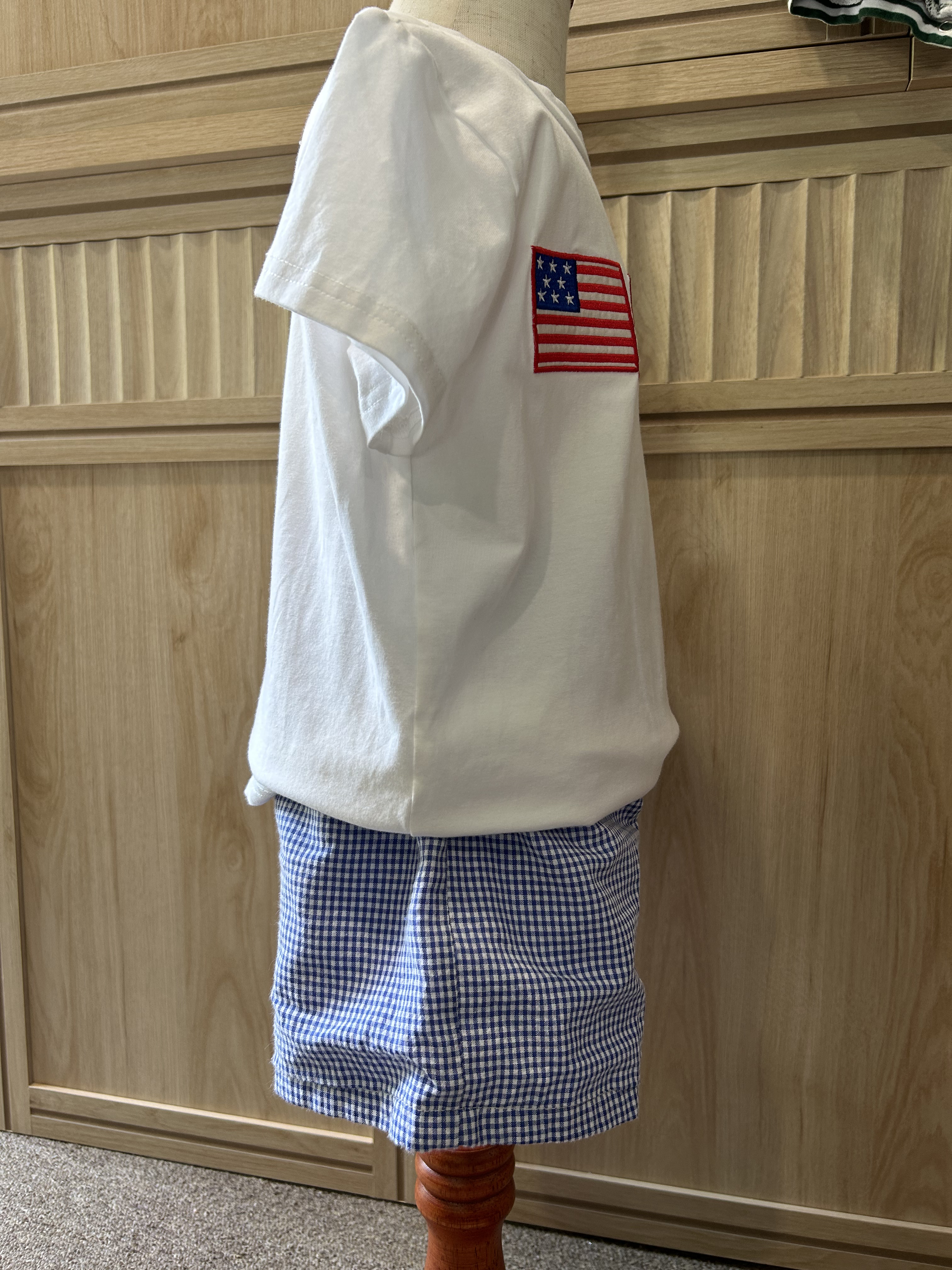 American Flag Short Set