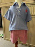 Red Ginghan Shorts