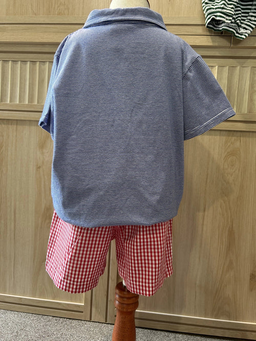Blue Apple Polo