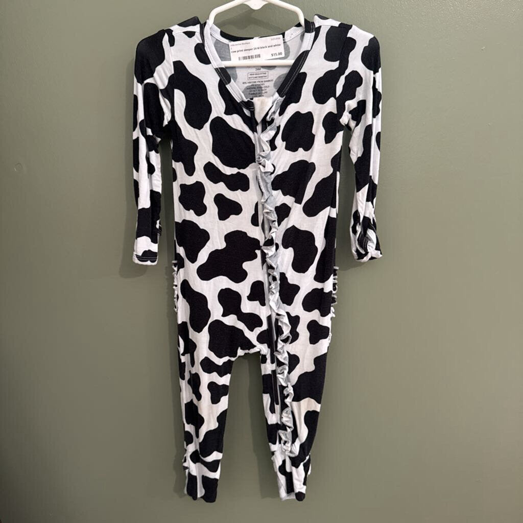 cow print sleeper