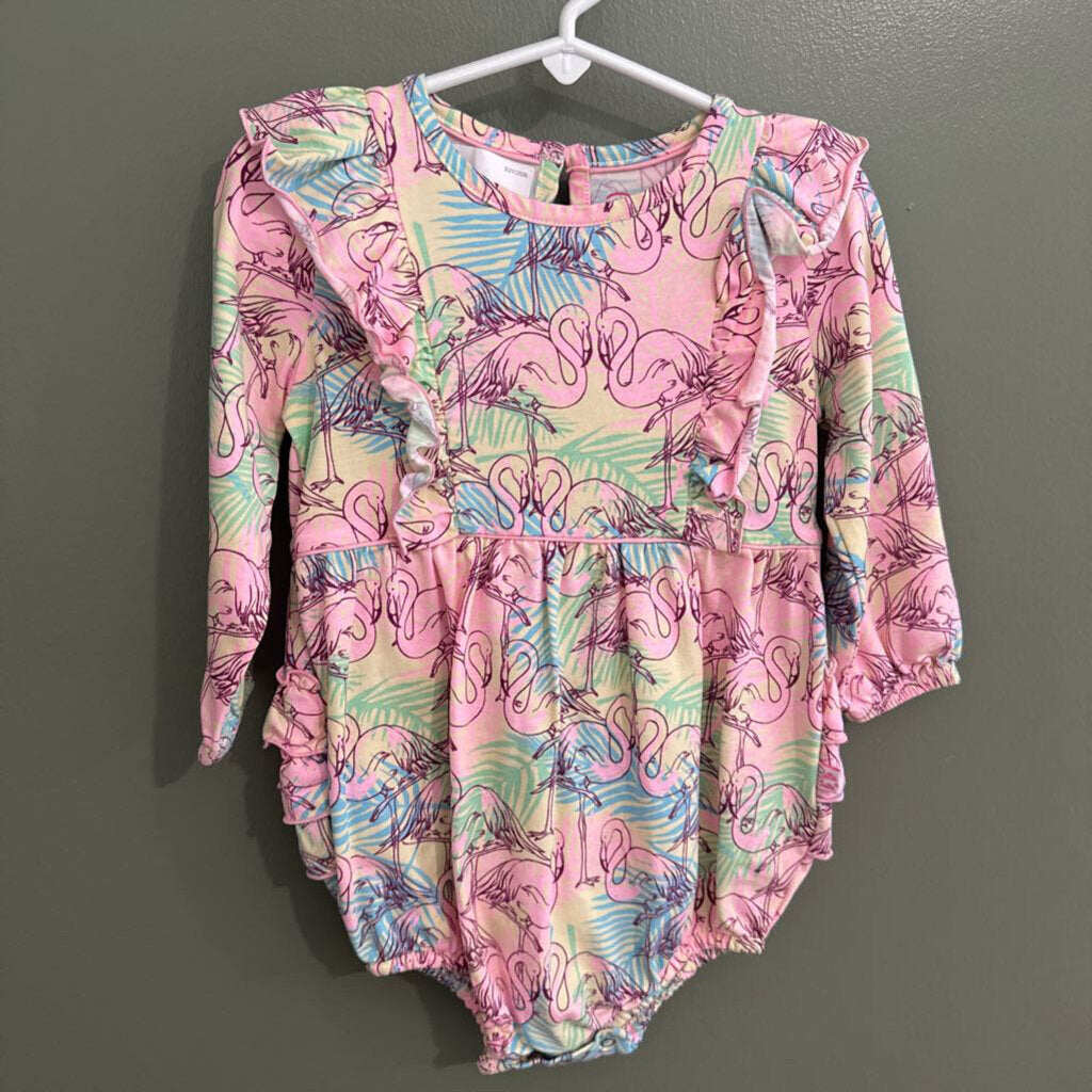 Ruffle Butts long sleeve bubble