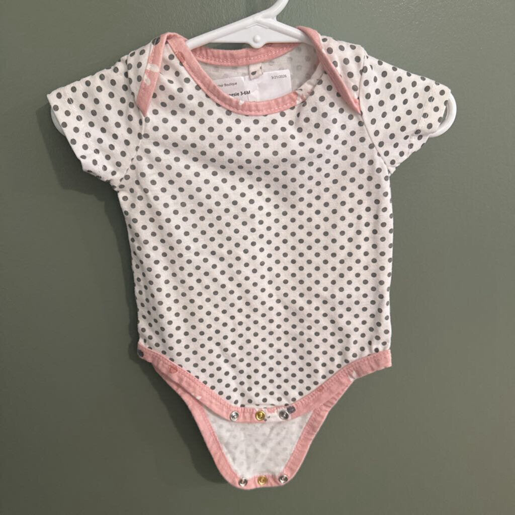 polkadot onesie