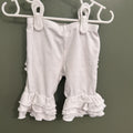 RuffleButts white capris