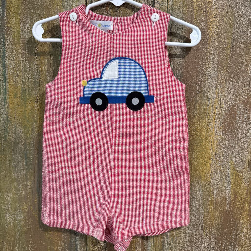 romper with blue truck