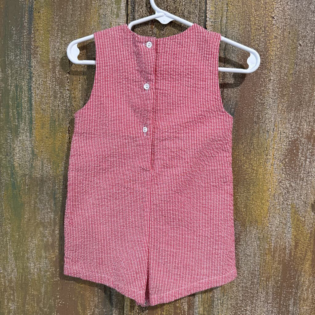 romper with blue truck