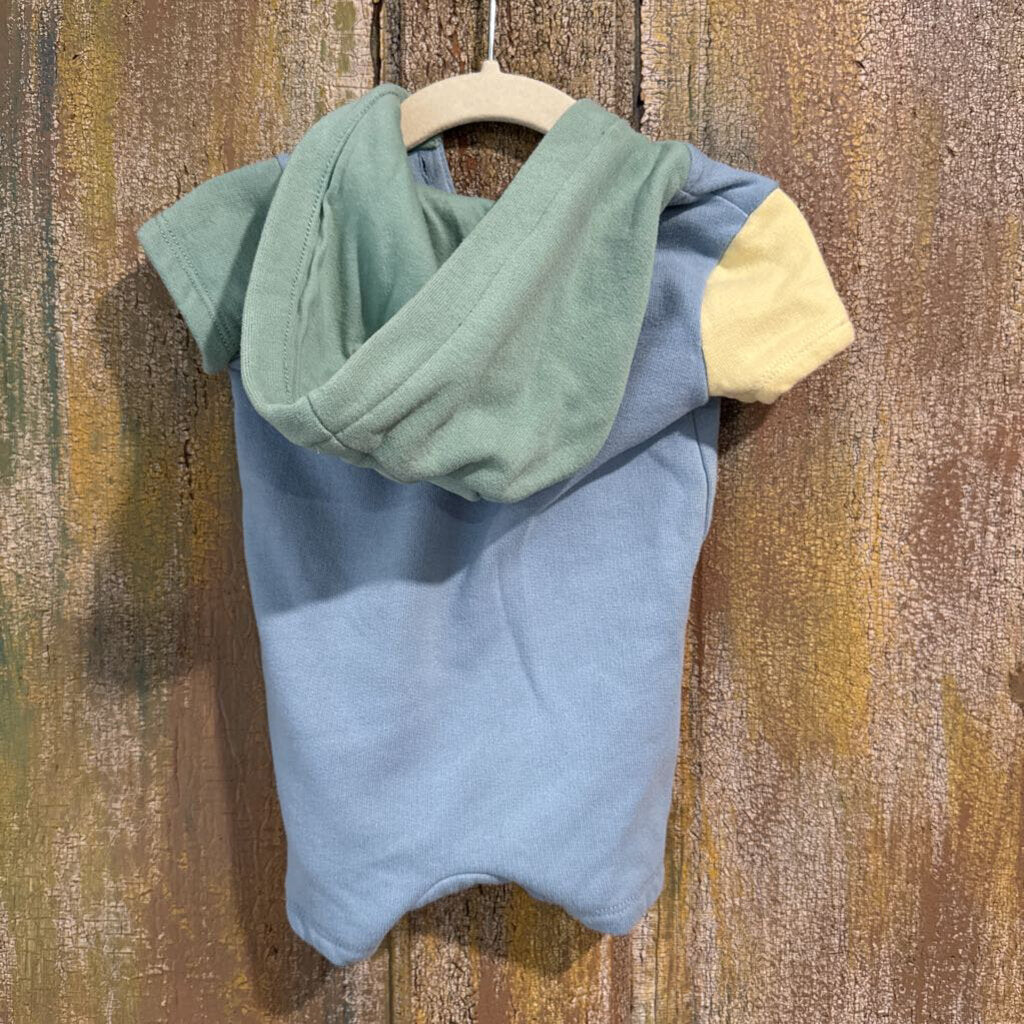 pastel hooded jumper