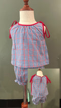 Grace and James red/white/blue