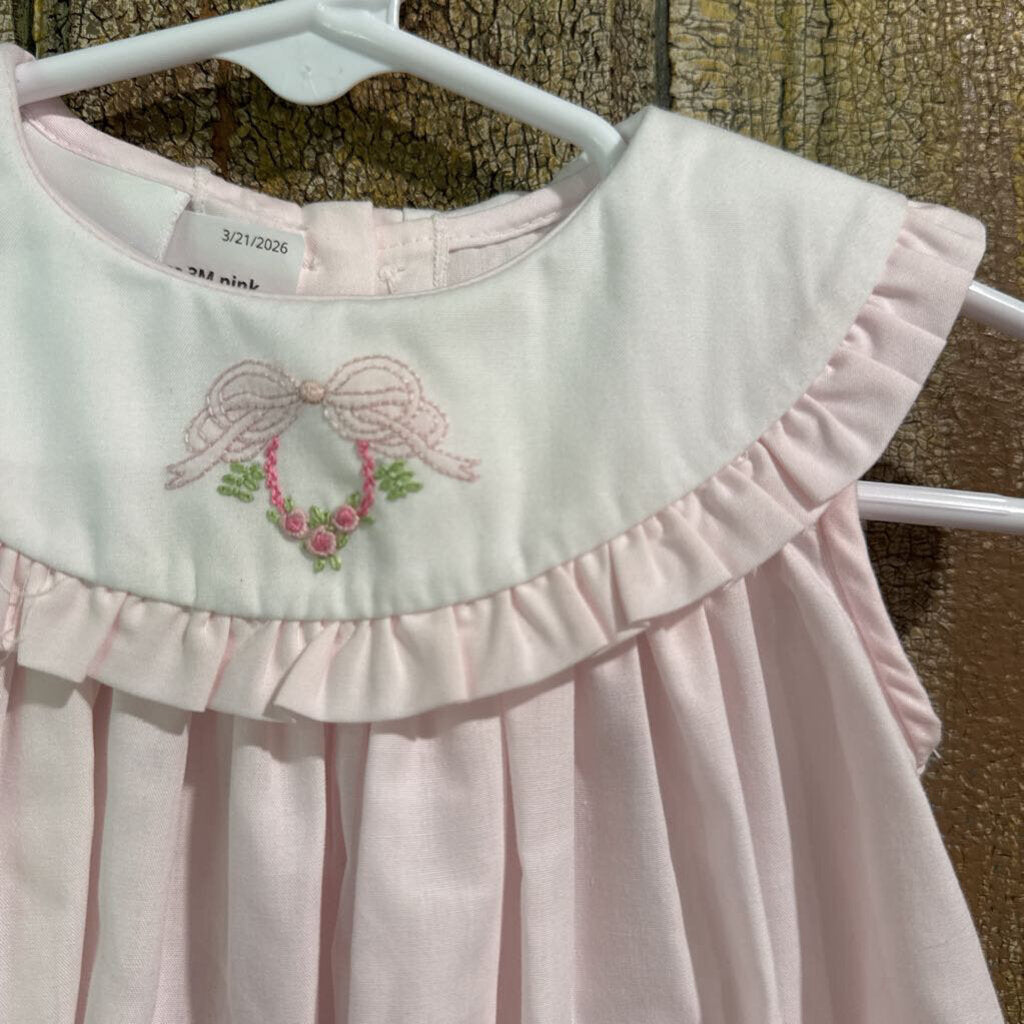 Bailey Boys rose + bow dress