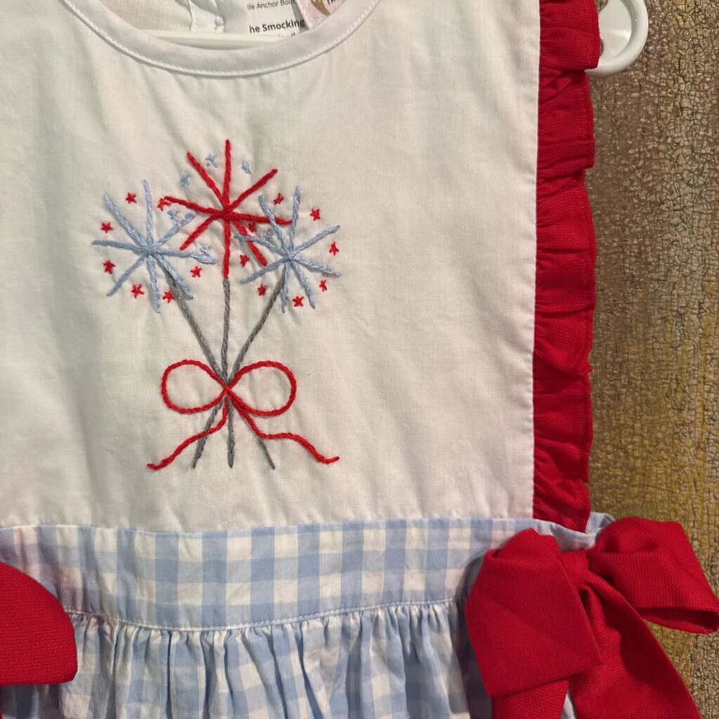 The Smocking Place 'sparkler' dress