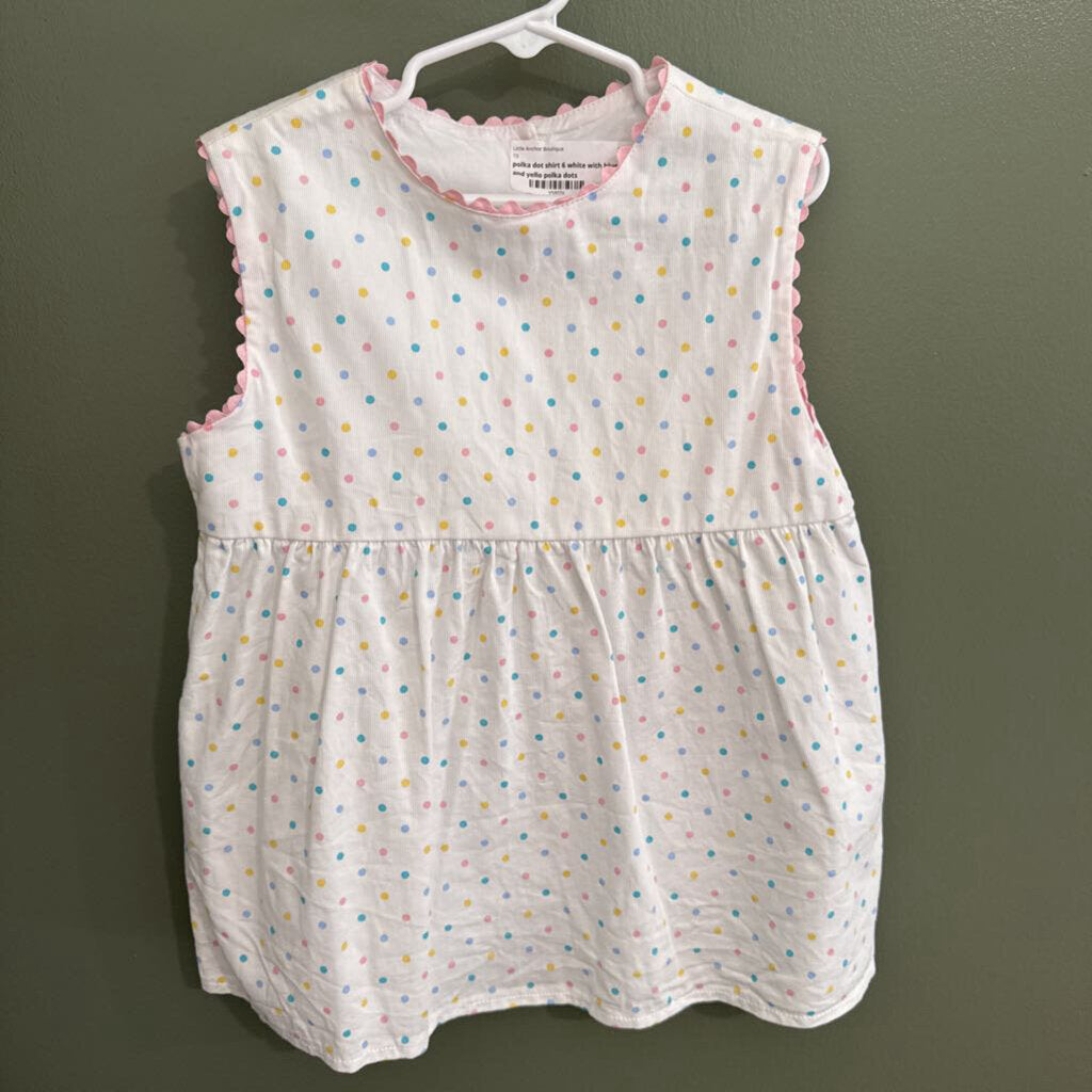 polka dot shirt