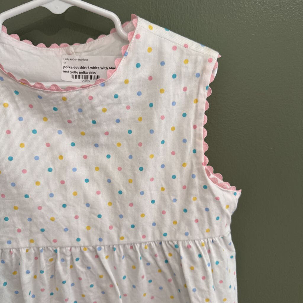 polka dot shirt