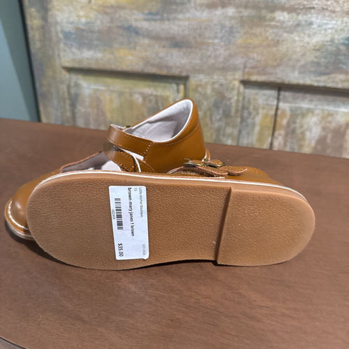 brown mary janes