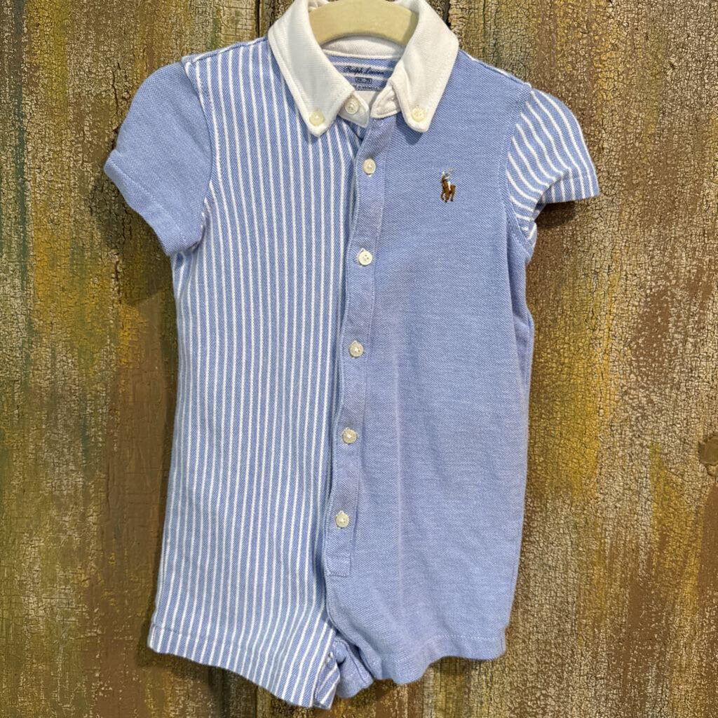blue polo jumper