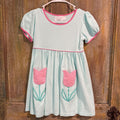 Squiggles Tulip Dress