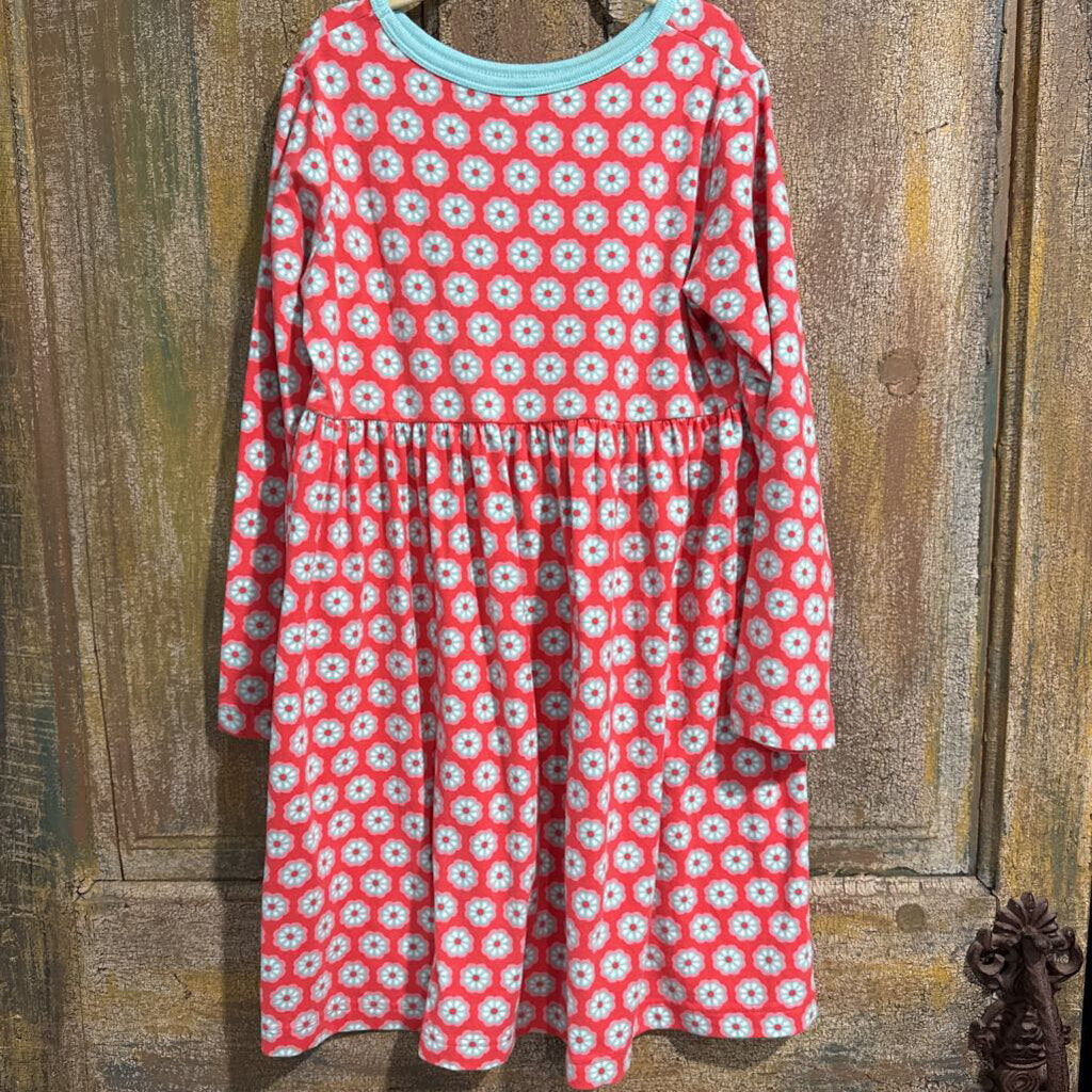 red dress with flowers