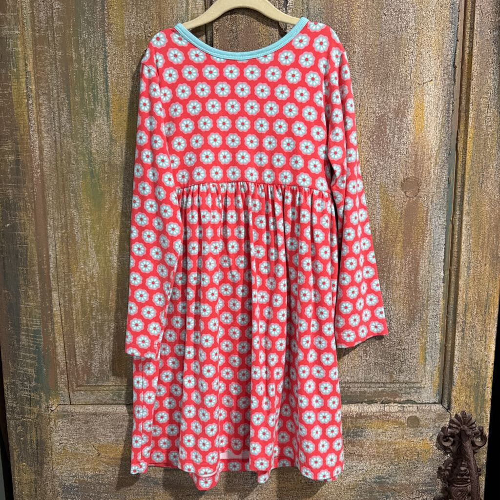 red dress with flowers