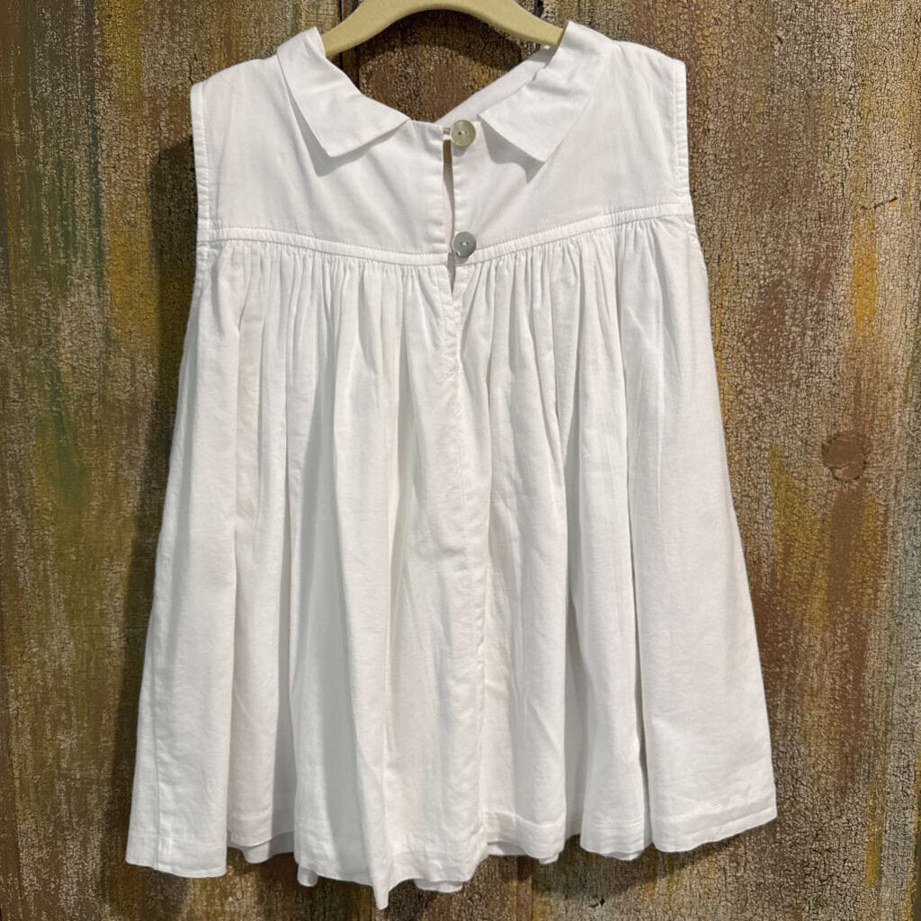 Hannah kate white bow shirt