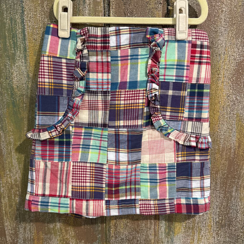 plaid skirt