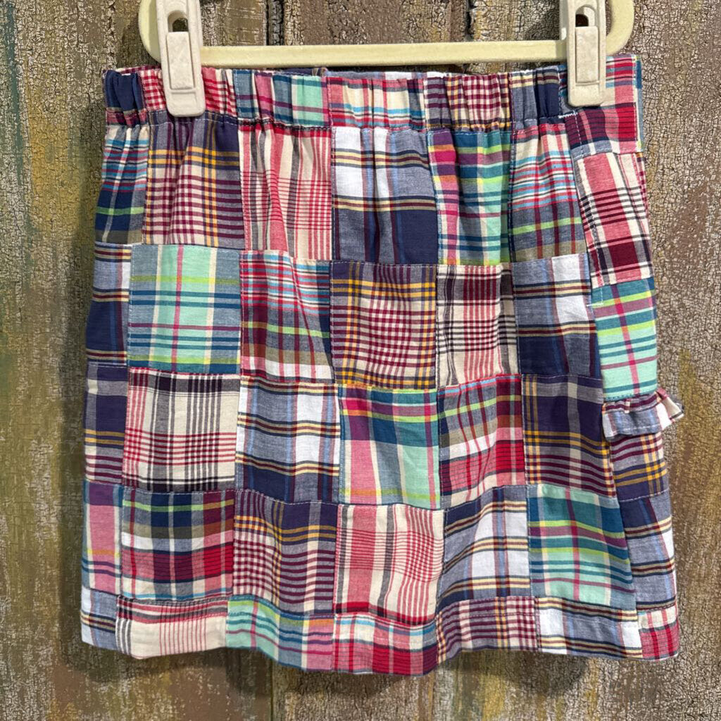 plaid skirt
