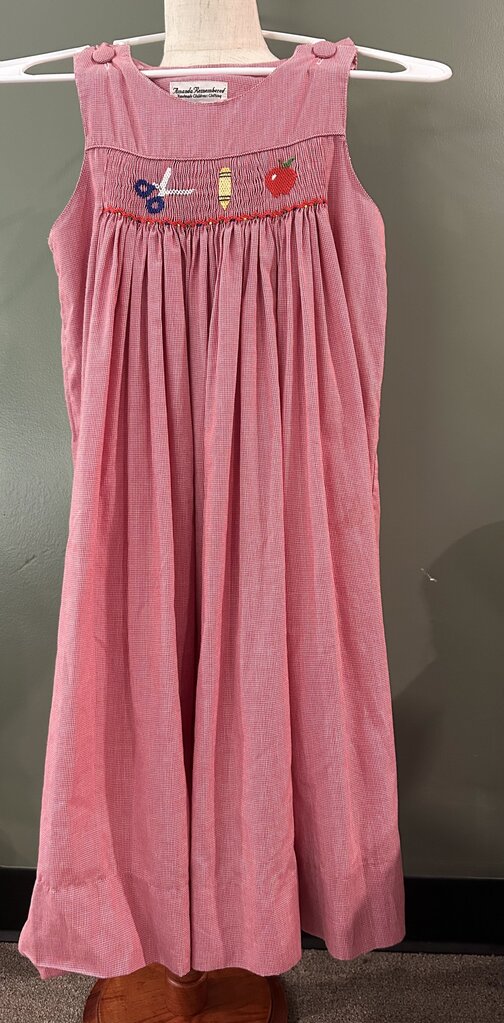 School Smocked Dress