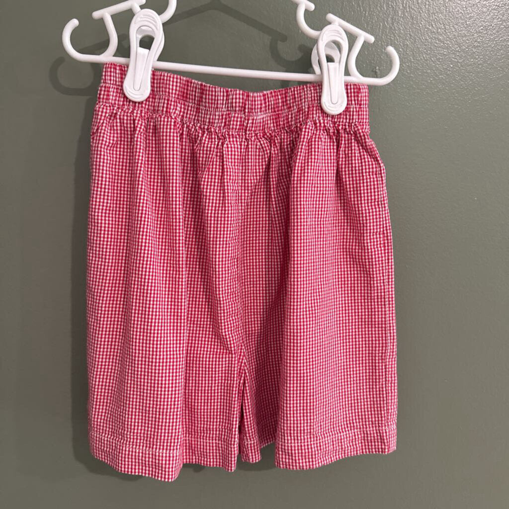 red gingham short