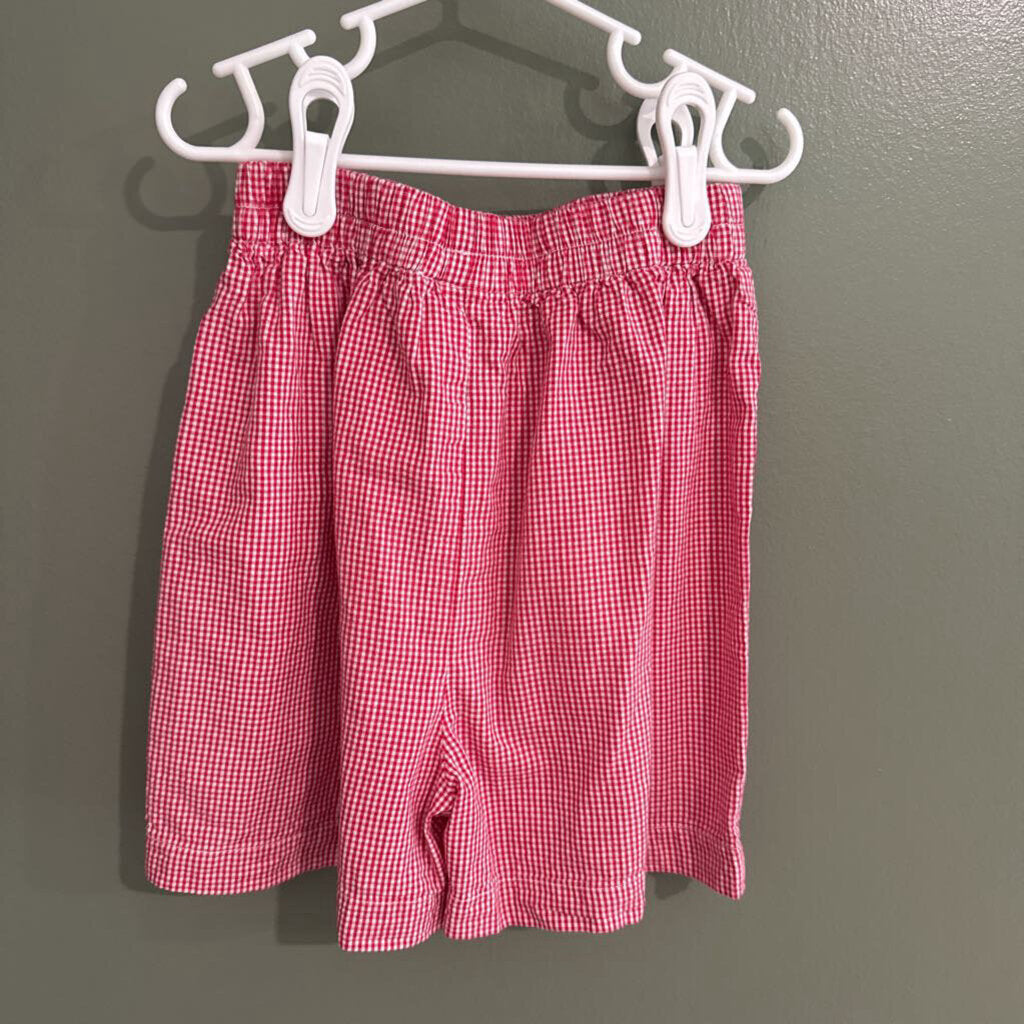 red gingham short