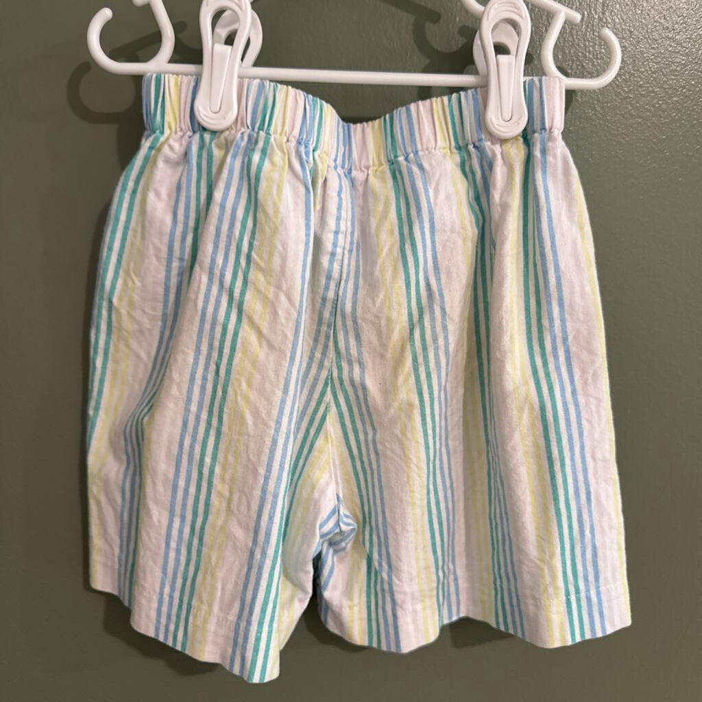 Rainbow Striped shorts