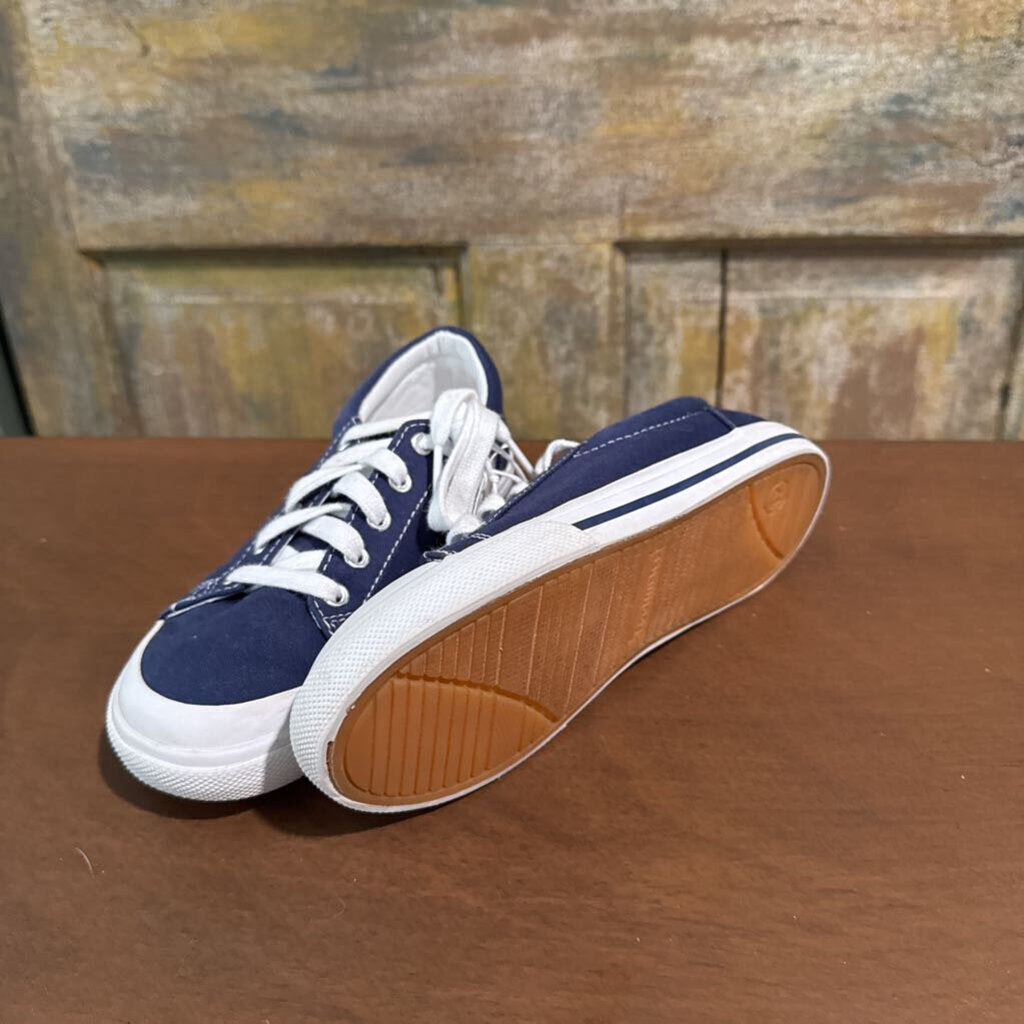 Navy Canvas footmates