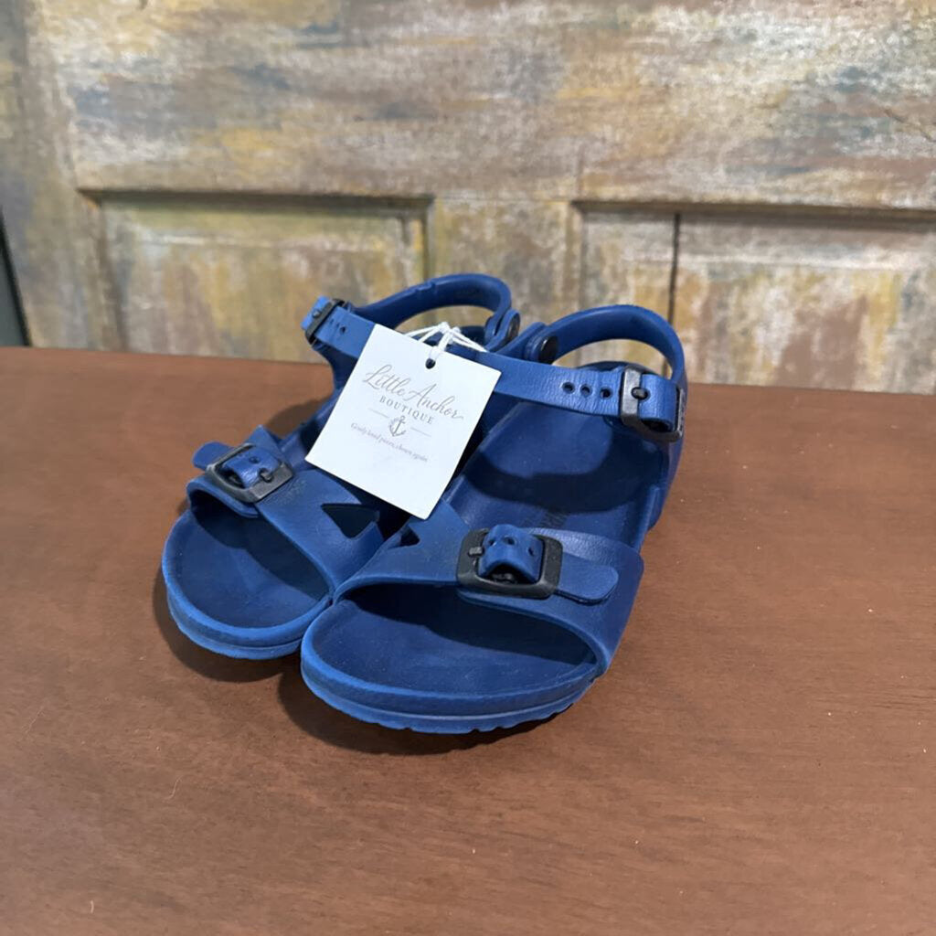 Navy Birkenstock sandal