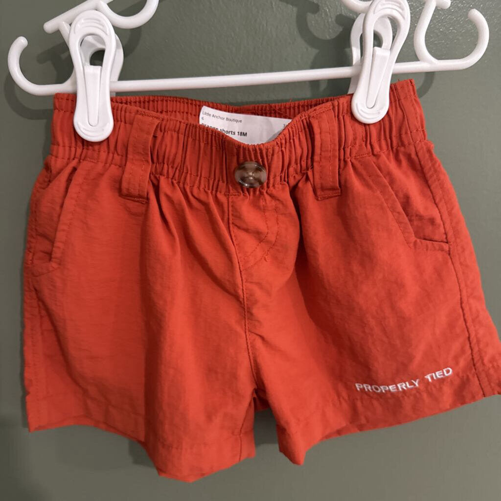 Properly Tied orange shorts