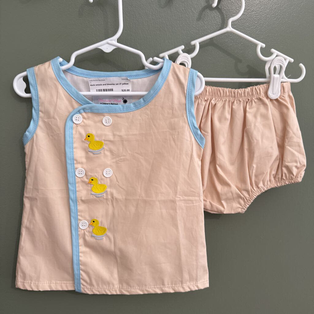 duck smock and bloomer set
