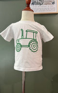 green tractor