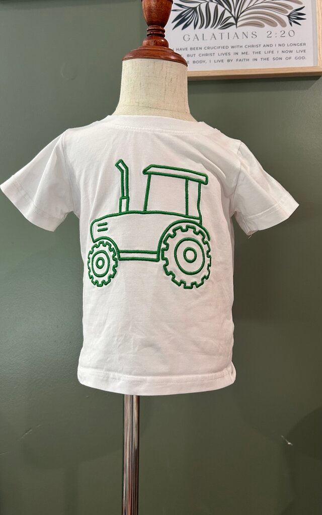 green tractor