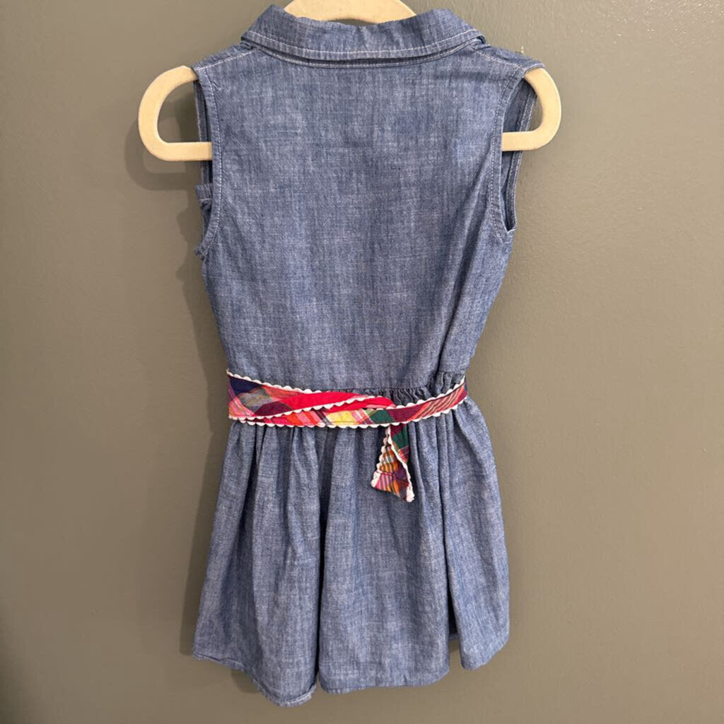 denim dress with bloomers