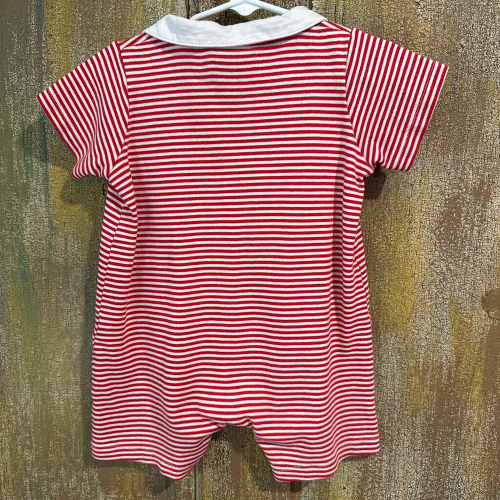 Red Stripe knit jonjon