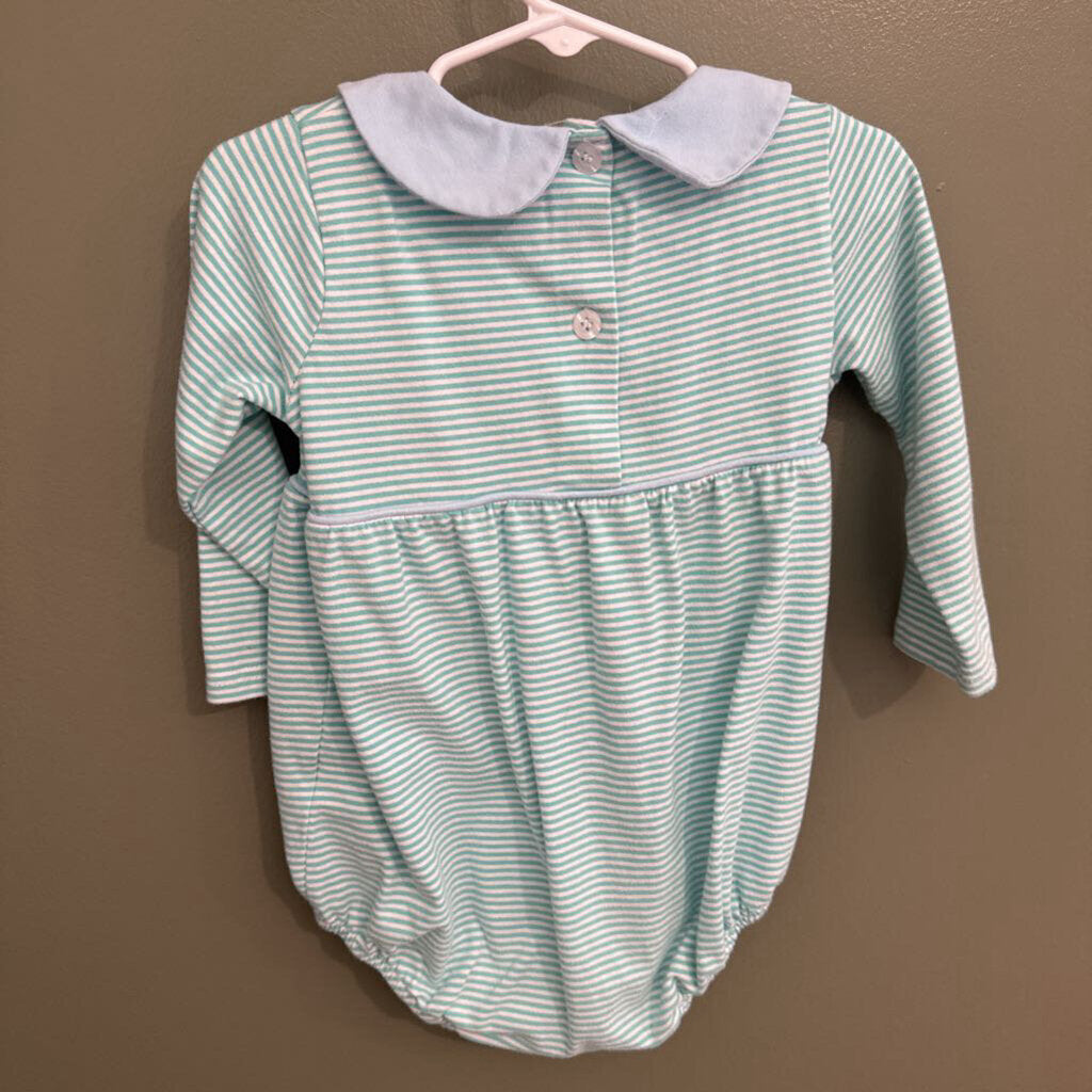 Teal Stripe Bubble