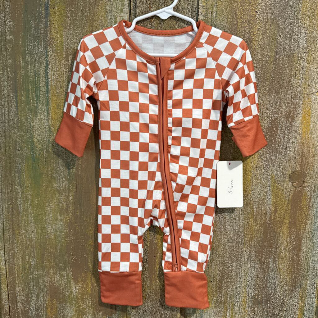 Orange Check Sleeper