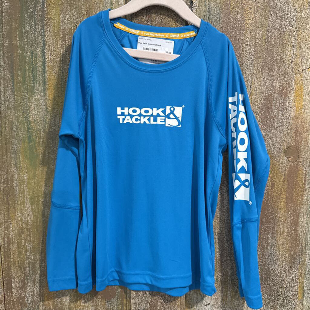 Blue fishing shirt