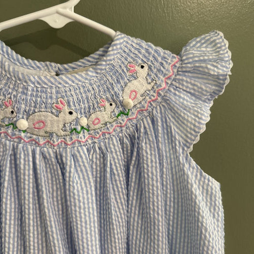 Bunny Smocked Dress
