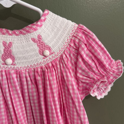 Bunny Smocked Dress