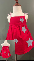 Star dress w/bloomers