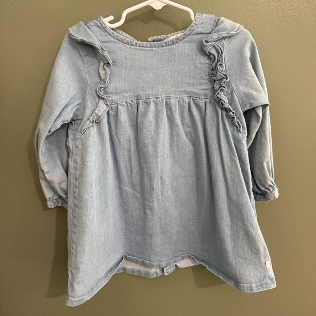 Ruffle Butts Denim Shirt