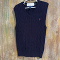 Navy Polo Vest