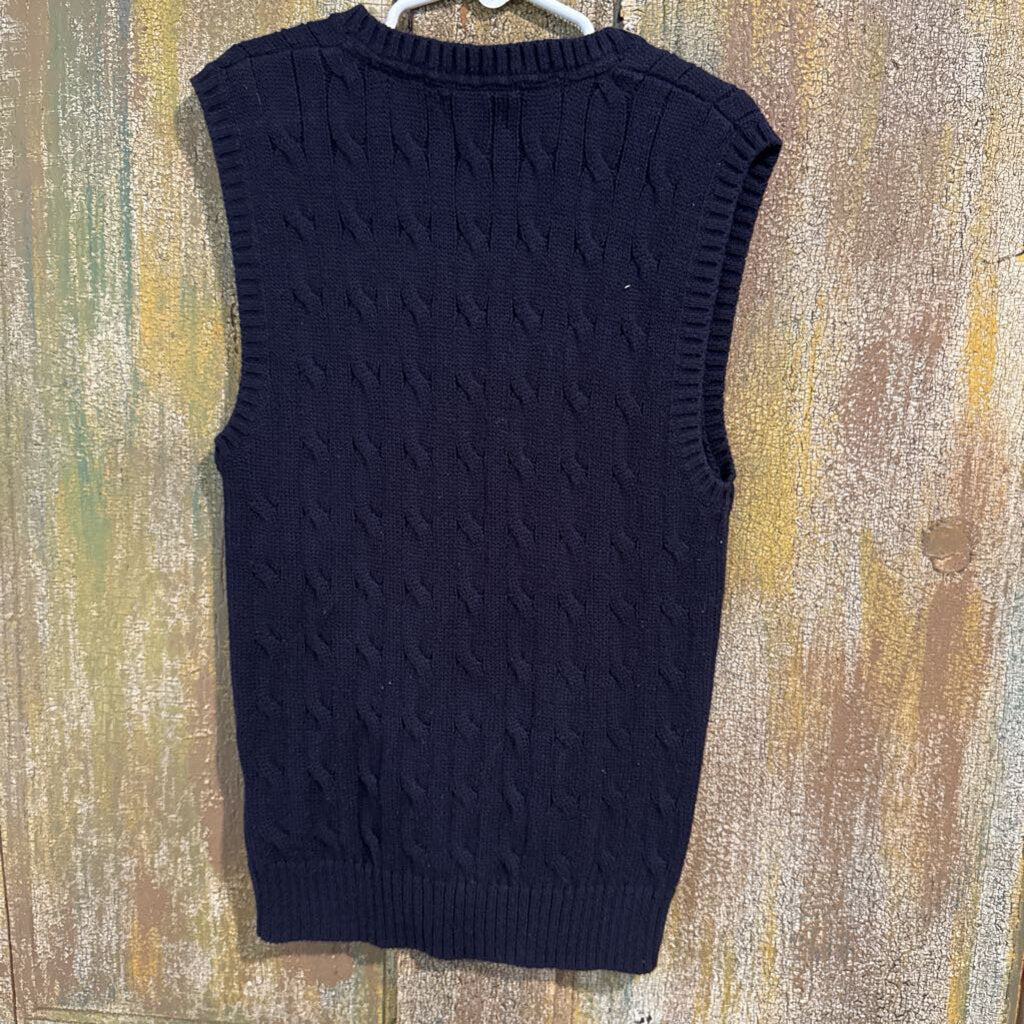 Navy Polo Vest