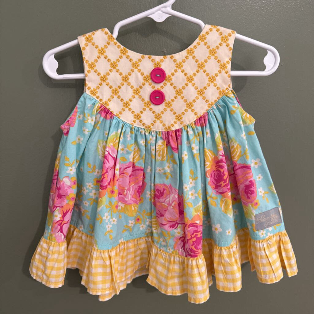 Yellow Floral Dress