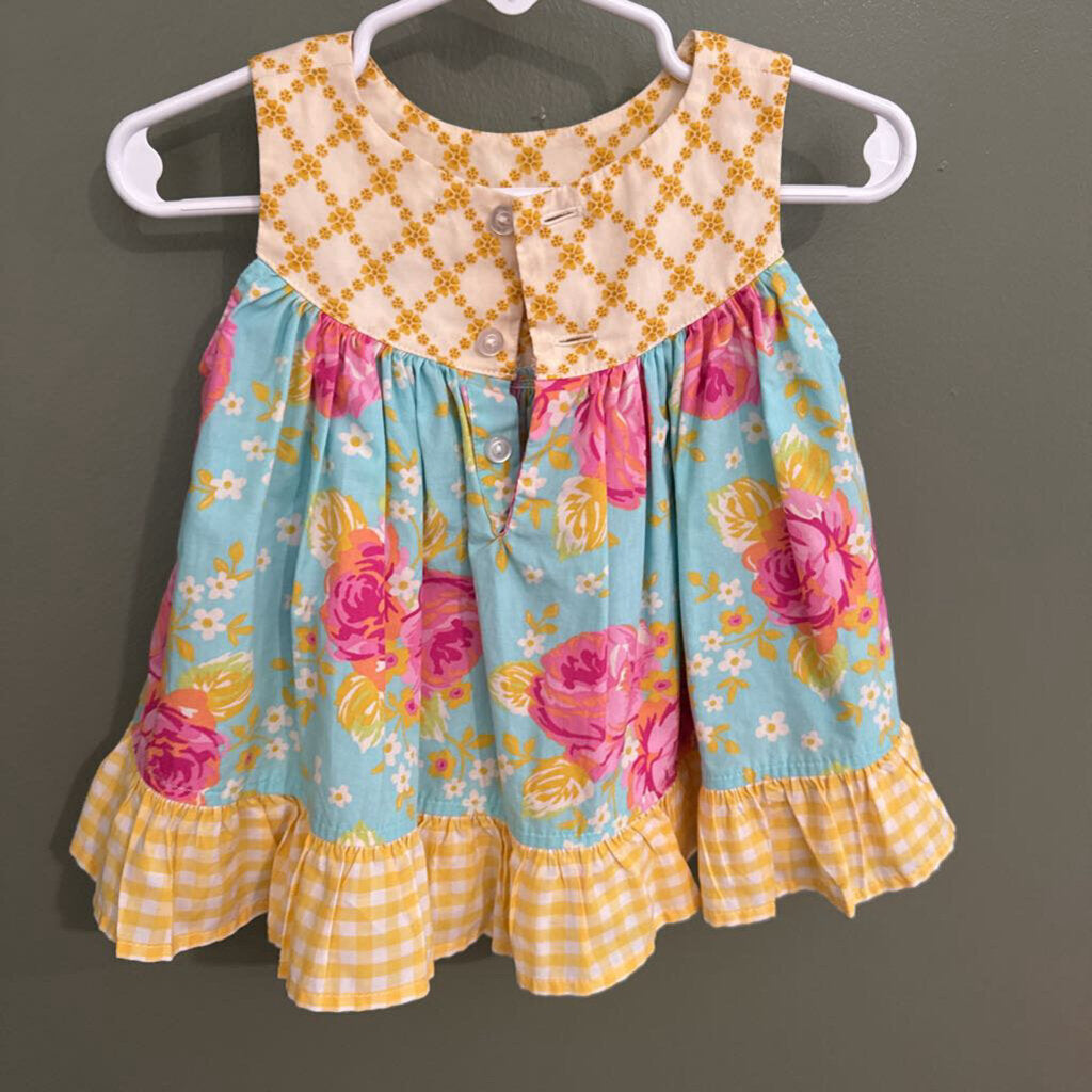 Yellow Floral Dress