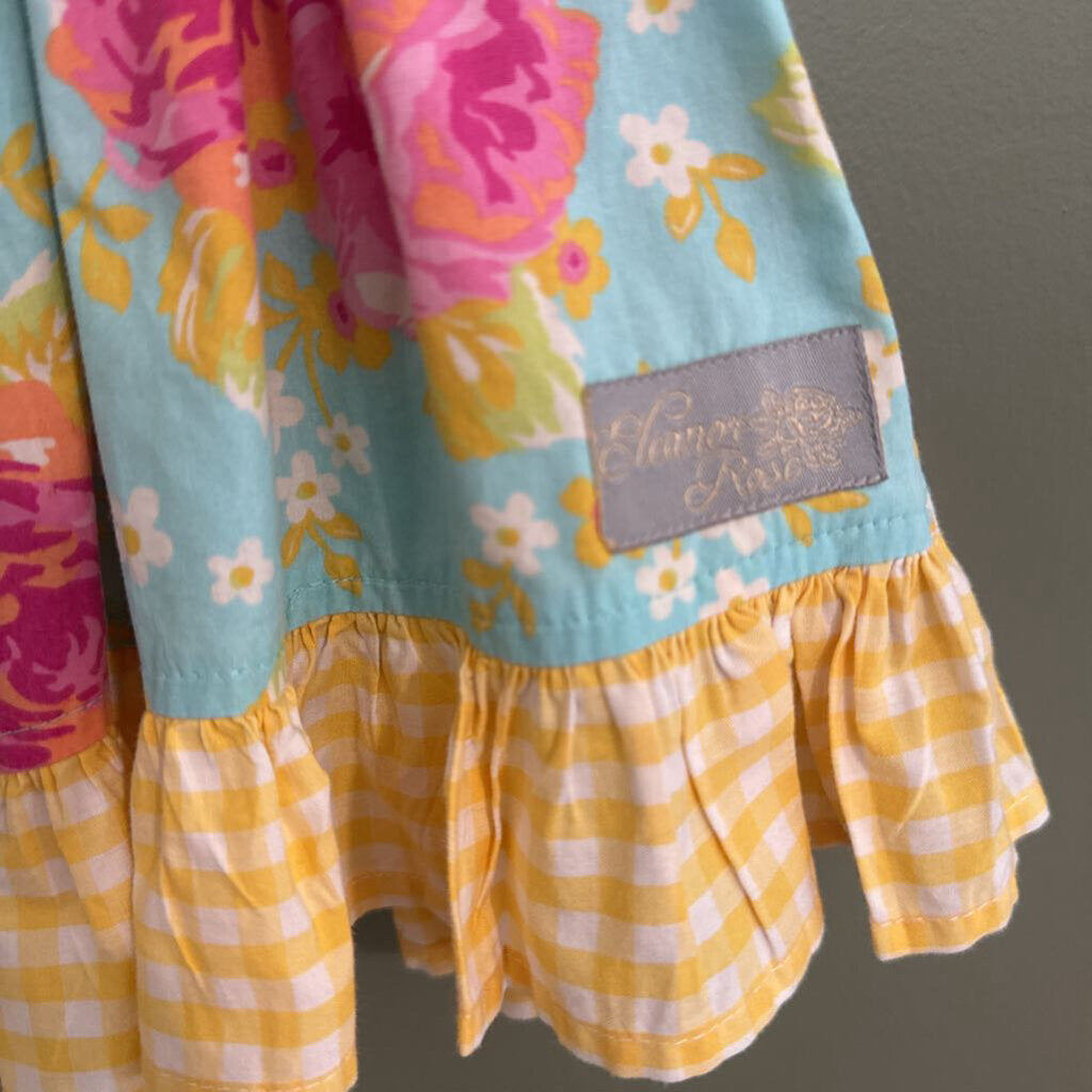 Yellow Floral Dress