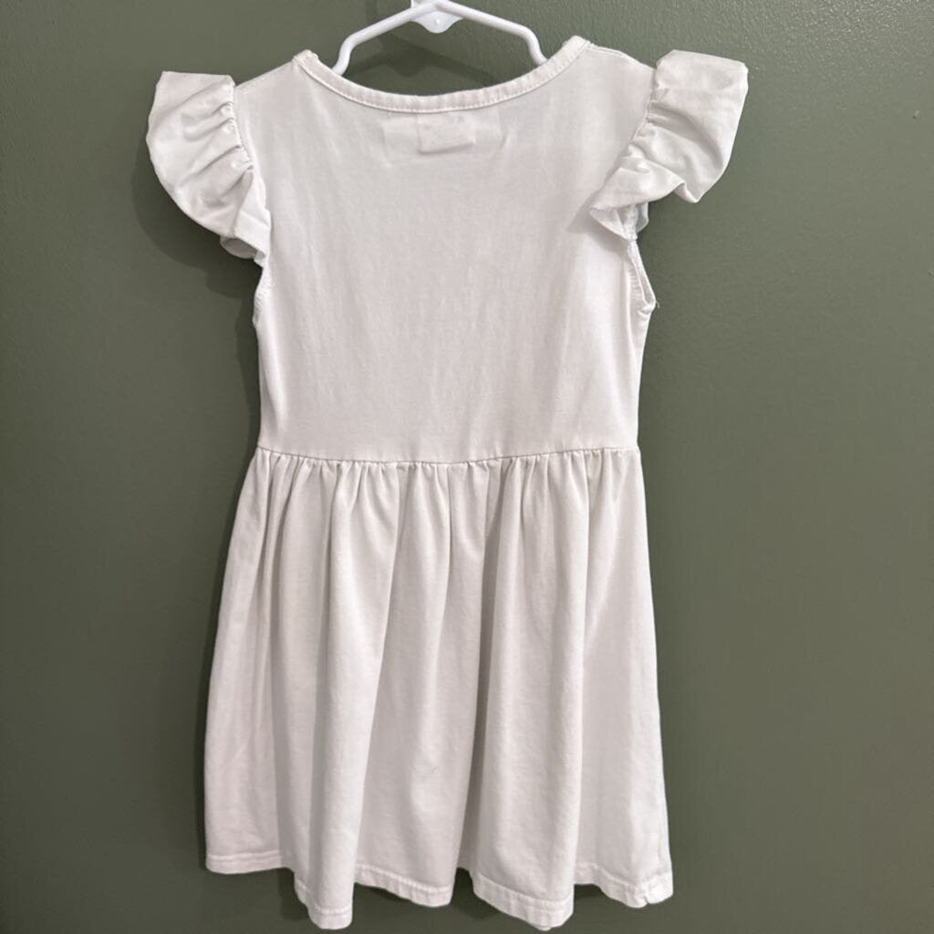White Knit dress