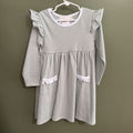 Stitchy Fish Green Stripe Dress
