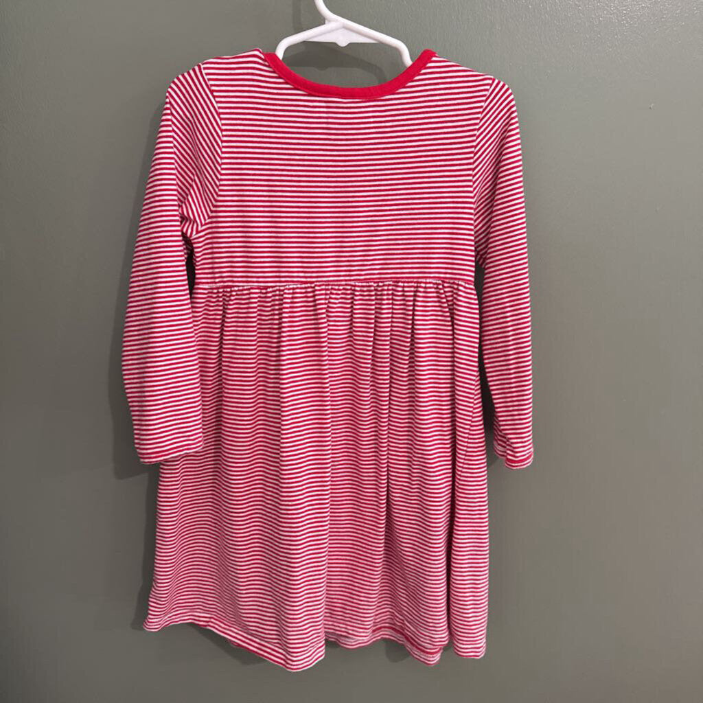 Stitchy Fish Red Stripe Dress